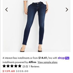 J-Brand Maternity dark blue denim starless and DL black pants size 28 & 30 lot!